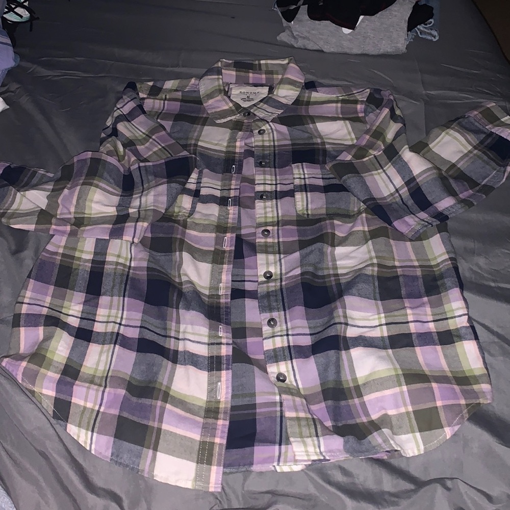 Sonoma Lifestyle Button up Flannel